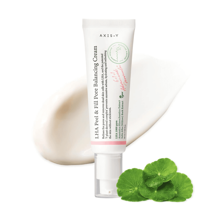 Creme Axis-Y Facial com LHA, Centella Asiática e Chá Verde - Esfoliante e Calmante