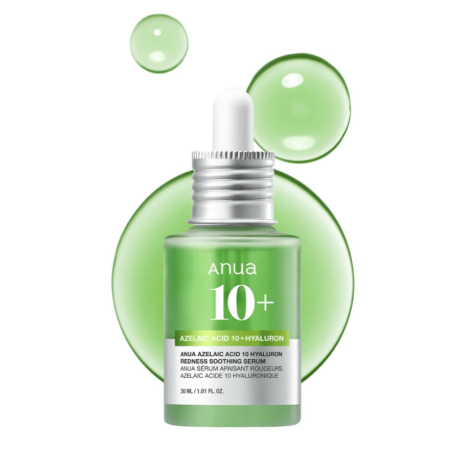 Anua Sérum Facial com Ácido Azelaico 10%, Pantenol e Ácido Hialurônico para Tom, Textura e Oleosidade