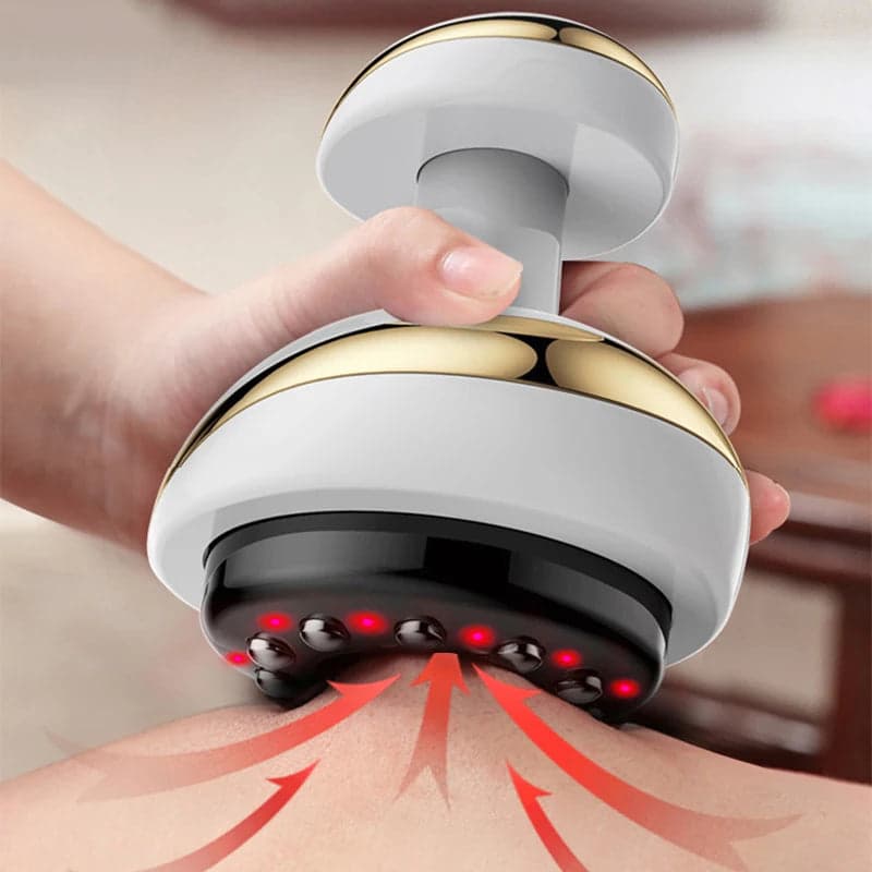 Massageador Elétrico para o Corpo YUKUI à Vácuo com Ventosa - Firmador com sistema de aquecimento