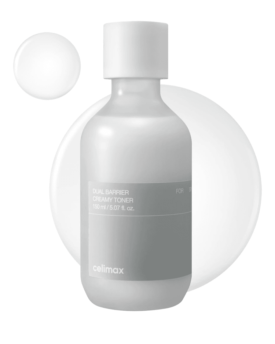 Celimax Dual Barrier Creamy Toner - Tônico Facial Cremoso Hidratante para Fortalecer a Barreira da Pele e Equilibrar a Oleosidade