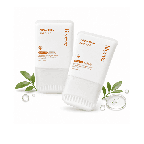 Combo 2 Unidades Lilyeve Hair Grow Care Serum Anti Queda de Cabelo com Exossomos Ampola 100ml Coreana