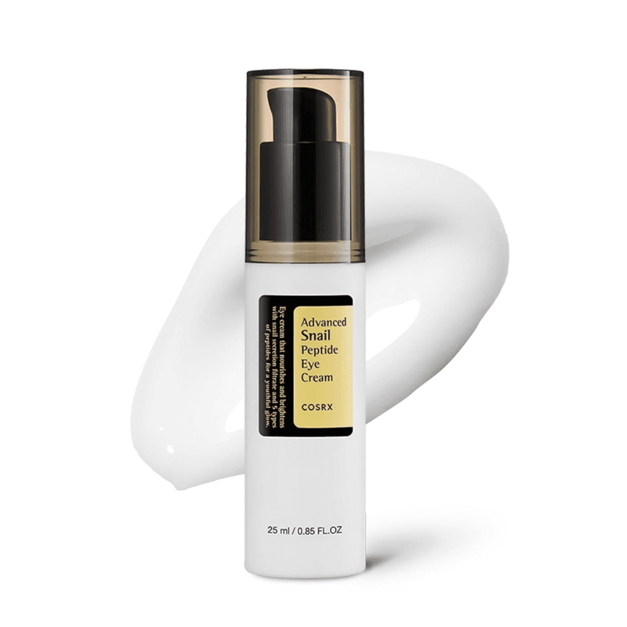 COSRX Creme para a Região dos Olhos com 5 Peptídeos, Niacinamida e Mucina de Caracol