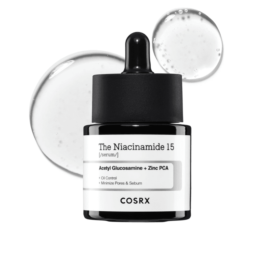 COSRX Niacinamide 15% Face Serum com Zinco 1% para Oleosidade, Poros Visíveis e Textura Irregular