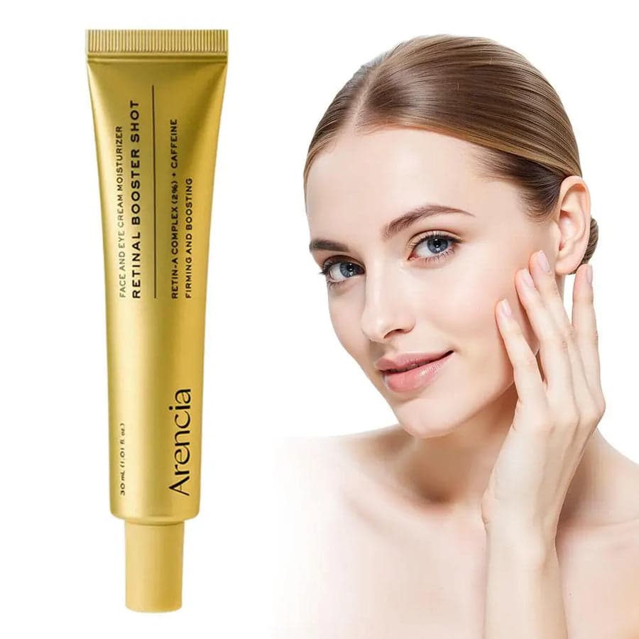 Arencia Retinal Booster Shot: Creme Facial Antienvelhecimento - Efeito Tensor, Iluminador, Reduz Linhas Finas