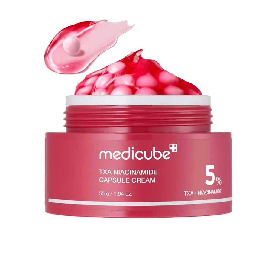 Creme Facial Cápsula Vermelha Medicube TXA - Clareamento e Luminosidade com Niacinamida