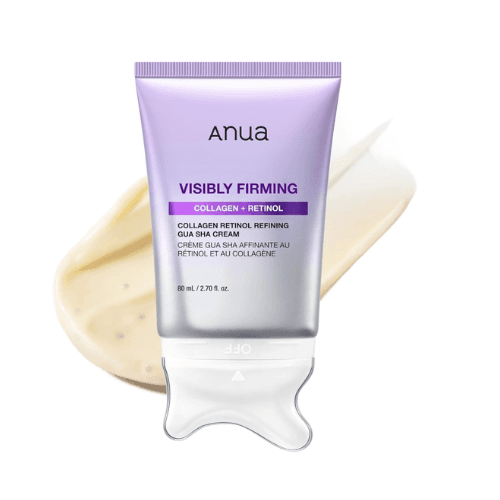 Creme Gua Sha ANUA com Colágeno e Retinol para Pescoço e Colo Iluminador
