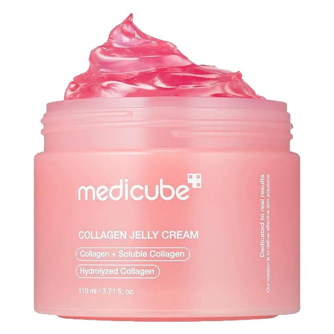 Creme Hidratante Facial em Gel Medicube com Colágeno Hidrolisado - Aumenta a Hidratação e Brilho