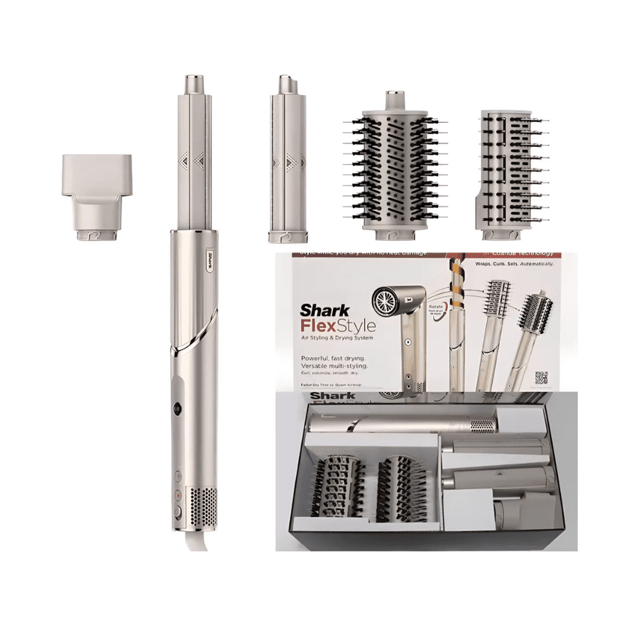 Secador e Modelador de Cabelo 5 em 1 Shark FlexStyle HD430 - Alta Velocidade e Ion Negativo